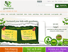 Tablet Screenshot of greenkins.com